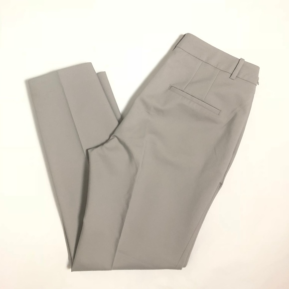 light grey skinny dress pants